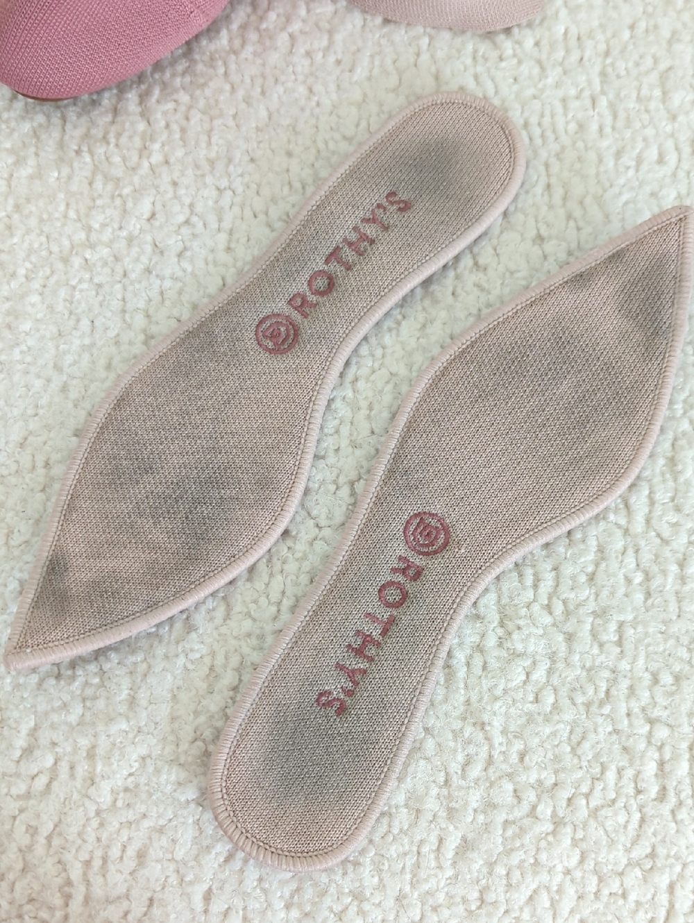 Rothy's Rosebud Pink Bow Mary Jane Ballet Flats - Picture 13 of 14